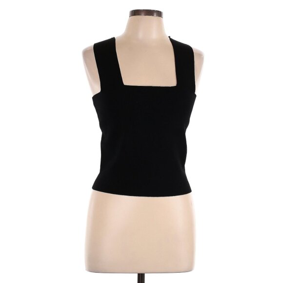 House of Harlow 1960 Tops - House of Harlow 1960 | NWOT Knit Compression Ribbed Crop Top in Black Size Large